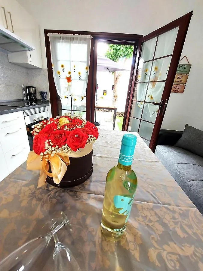 View Garden Apartment In Costa Adeje